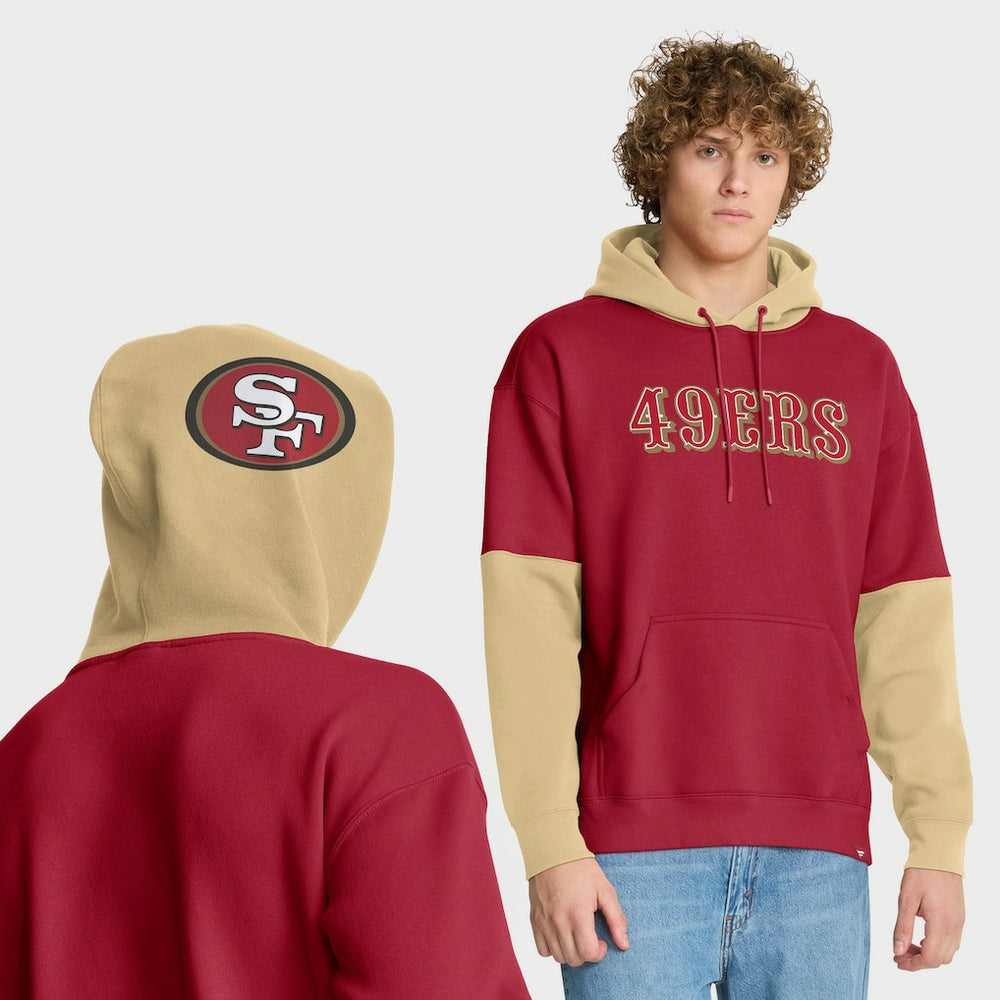 San Francisco 49ers Helmet Pullover Hoodie - Scarlet - Fanatics