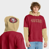 San Francisco 49ers Helmet Pullover Hoodie - Scarlet - Fanatics
