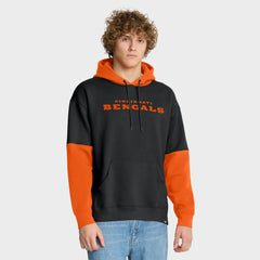 Cincinnati Bengals Helmet Pullover Hoodie - Black - Fanatics