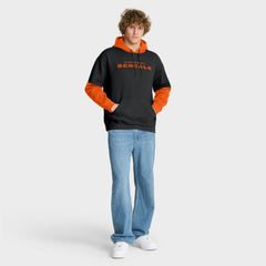 Cincinnati Bengals Helmet Pullover Hoodie - Black - Fanatics