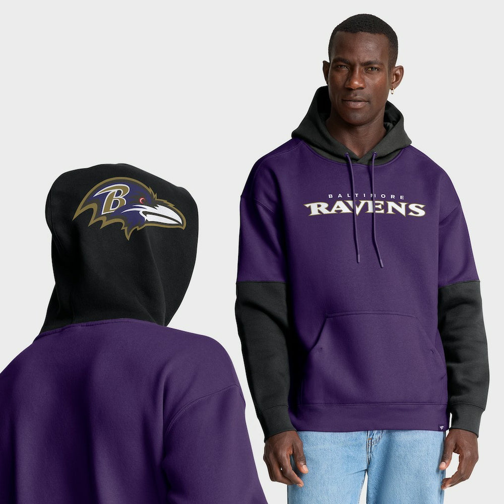Baltimore Ravens Helmet Pullover Hoodie - Purple - Fanatics