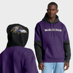 Baltimore Ravens Helmet Pullover Hoodie - Purple - Fanatics