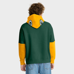 Green Bay Packers Helmet Pullover Hoodie - Green - Fanatics