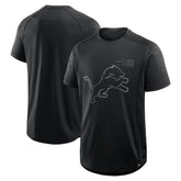 Detroit Lions Deceptive Juke T-Shirt - Black - Fanatics