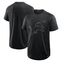 Detroit Lions Deceptive Juke T-Shirt - Black - Fanatics