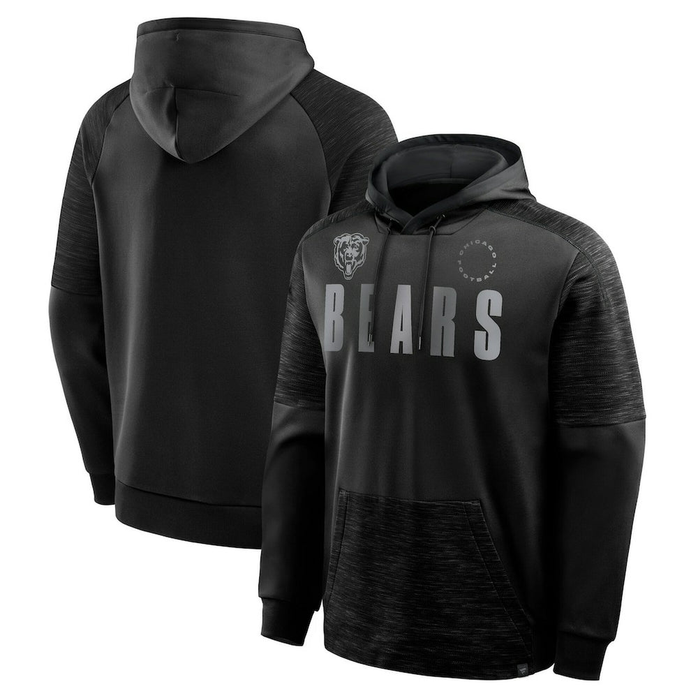 Chicago Bears Chip Shot Pullover Hoodie - Black - Fanatics