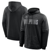 Miami Dolphins Chip Shot Pullover Hoodie - Black - Fanatics