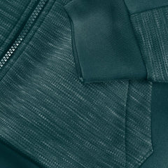 Philadelphia Eagles Checkdown Pass Full-Zip Hoodie - Midnight Green - Fanatics
