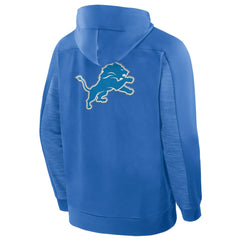 Detroit Lions Checkdown Pass Full-Zip Hoodie - Blue - Fanatics