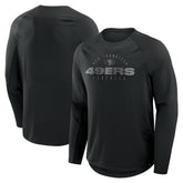 San Francisco 49ers Coverage Scheme Long Sleeve T-Shirt - Black - Fanatics