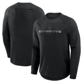 Dallas Cowboys Coverage Scheme Long Sleeve T-Shirt - Black - Fanatics