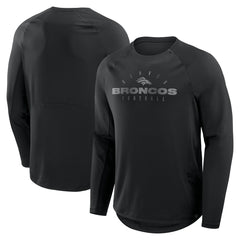 Denver Broncos Coverage Scheme Long Sleeve T-Shirt - Black - Fanatics