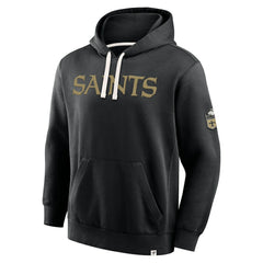 New Orleans Saints New Horizons Heritage Pullover Hoodie - Black - Fanatics
