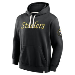 Pittsburgh Steelers New Horizons Heritage Pullover Hoodie - Black - Fanatics