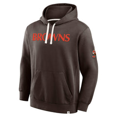 Cleveland Browns New Horizons Heritage Pullover Hoodie - Brown - Fanatics