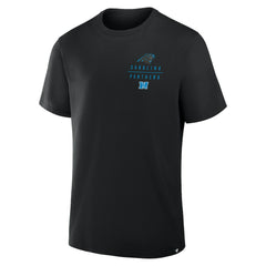 Carolina Panthers Passing Pocket Legacy T-Shirt - Black - Fanatics