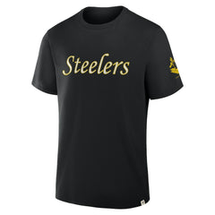 Pittsburgh Steelers Elevated Classic Legacy T-Shirt - Black - Fanatics