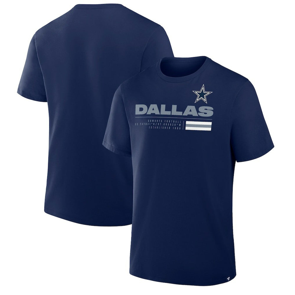 Dallas Cowboys Chop Block Legacy T-Shirt - Navy - Fanatics