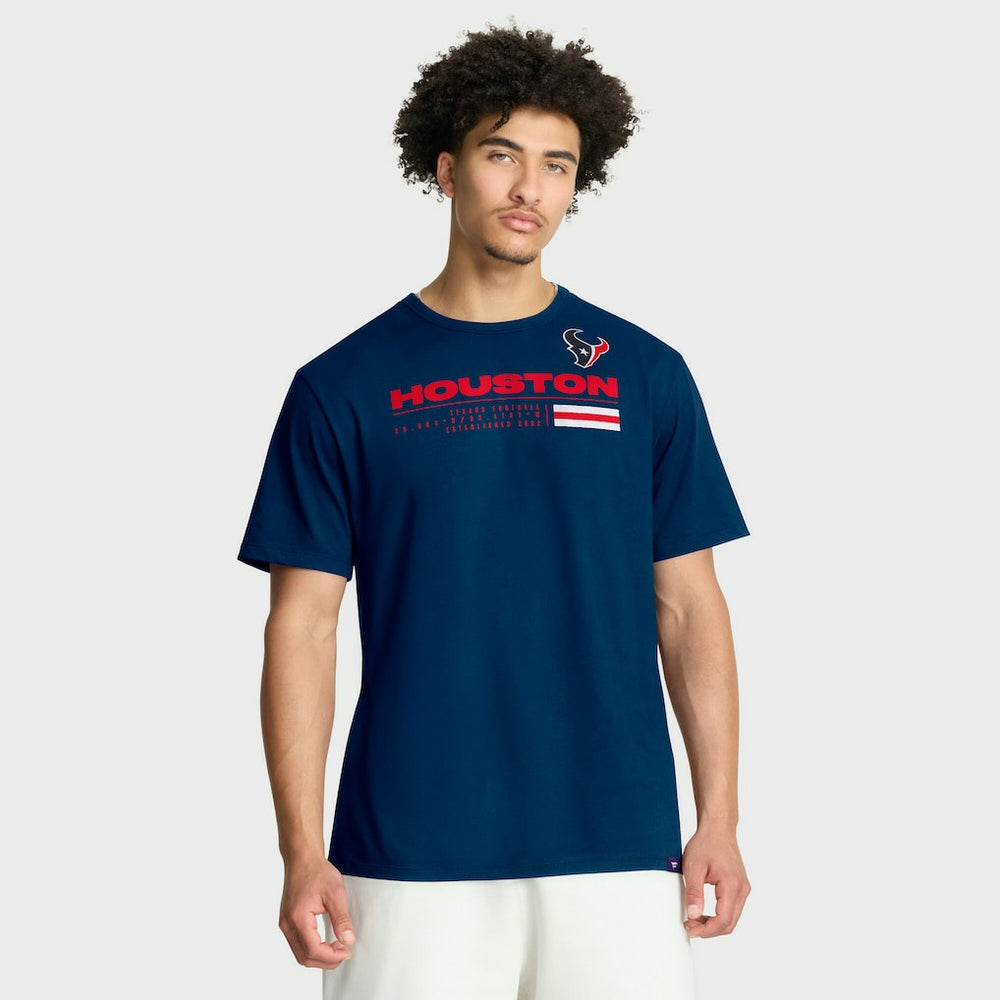Houston Texans Chop Block Legacy T-Shirt - Navy - Fanatics