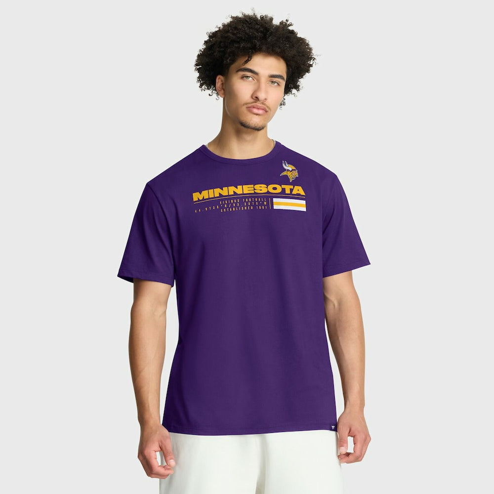 Minnesota Vikings Chop Block Legacy T-Shirt - Purple - Fanatics