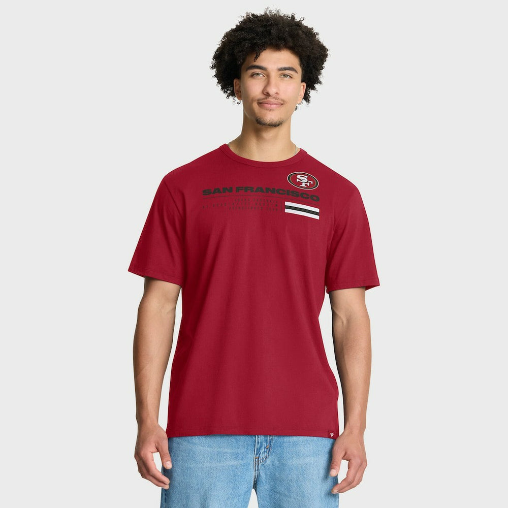 San Francisco 49ers Chop Block Legacy T-Shirt - Scarlet - Fanatics