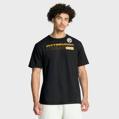 Pittsburgh Steelers Chop Block Legacy T-Shirt - Black - Fanatics