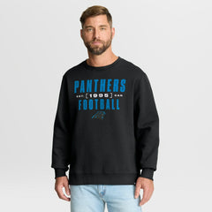 Carolina Panthers Powerful Throw Legacy Pullover Sweatshirt - Black - Fanatics