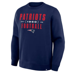 New England Patriots Powerful Throw Legacy Pullover Sweatshirt - Navy - Fanatics