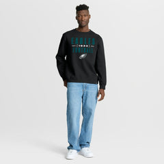 Philadelphia Eagles Powerful Throw Legacy Pullover Sweatshirt - Black - Fanatics