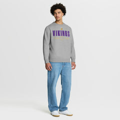 Minnesota Vikings Direct Handoff Legacy Pullover Sweatshirt - Heather Gray - Fanatics