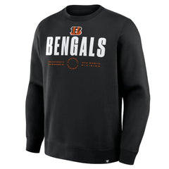 Cincinnati Bengals Direct Handoff Legacy Pullover Sweatshirt - Black - Fanatics