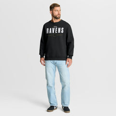 Baltimore Ravens Direct Handoff Legacy Pullover Sweatshirt - Black - Fanatics