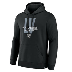 Las Vegas Raiders Right Tackle Legacy Pullover Hoodie - Black - Fanatics