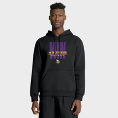 Minnesota Vikings Right Tackle Legacy Pullover Hoodie - Black - Fanatics