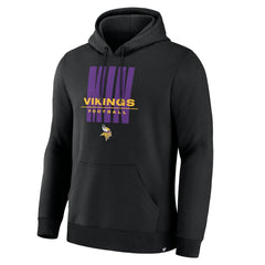 Minnesota Vikings Right Tackle Legacy Pullover Hoodie - Black - Fanatics