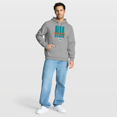 Miami Dolphins Right Tackle Legacy Pullover Hoodie - Heather Gray - Fanatics