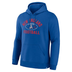 New England Patriots Fumblerooski Legacy Pullover Hoodie - Royal - Fanatics