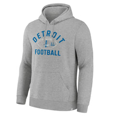 Detroit Lions Fumblerooski Legacy Pullover Hoodie - Heather Gray - Fanatics