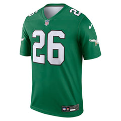 Saquon Barkley Philadelphia Eagles Legend Player Performance Top - Kelly Green - Nike