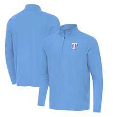 Texas Rangers Antigua Intent Quarter-Zip Top Outlet