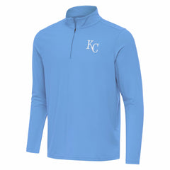 Kansas City Royals Antigua Intent Quarter-Zip Top Sale