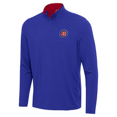 Chicago Cubs Antigua Content Quarter-Zip Top Discount