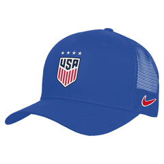 Nike - USWNT Unisex Rise Adjustable Trucker Hat - Blue