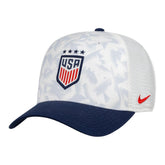 Nike - USWNT Unisex Rise Printed Trucker Adjustable Hat - White