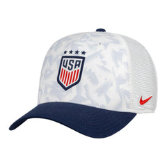 Nike - USWNT Unisex Rise Printed Trucker Adjustable Hat - White