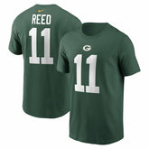 Jayden Reed Green Bay Packers Name & Number T-Shirt - Green - Nike