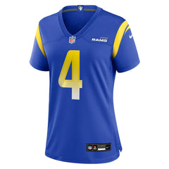 Ahkello Witherspoon Los Angeles Rams Women's Team Game Jersey - Royal - Nike