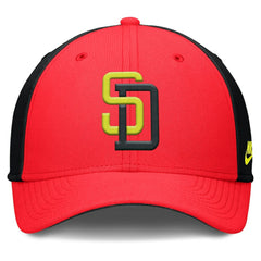 San Diego Padres Nike Neon 90s Rise SwooshFlex Hat Online