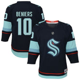 Matty Beniers Seattle Kraken Youth Alternate Replica Player Jersey - Navy | NHL on sale