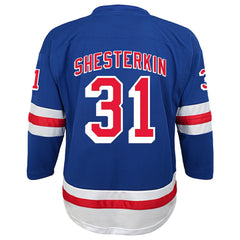 Igor Shesterkin New York Rangers Youth Home Replica Player Jersey - Blue | NHL online